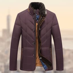 image-Middle-aged And Elderly Padded Jacket Father Winter Clothes