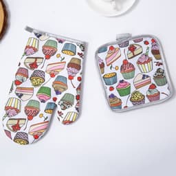 image-Kitchen Baking Microwave Gloves Baking Oven Special Use Anti-scald And High Temperature Resistant Heat Insulation Gloves