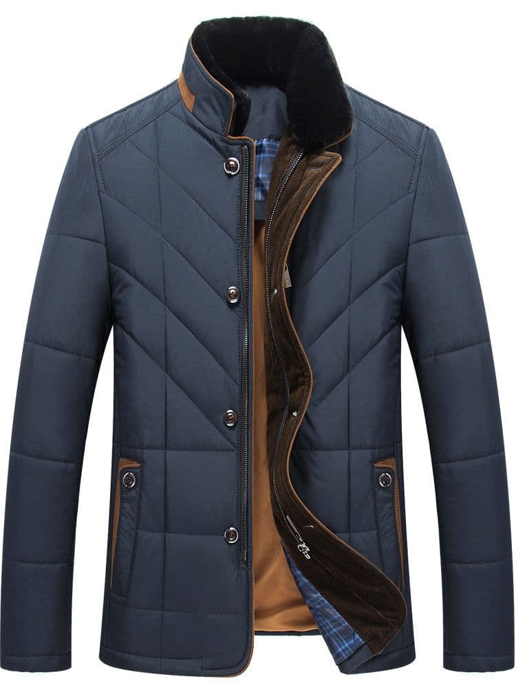 image-Middle-aged And Elderly Padded Jacket Father Winter Clothes