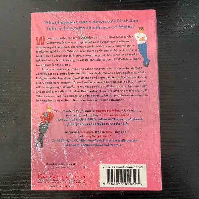 image-1 Book Red, White & Royal Blue By Casey McQuiston Paperback The Bestseller Book