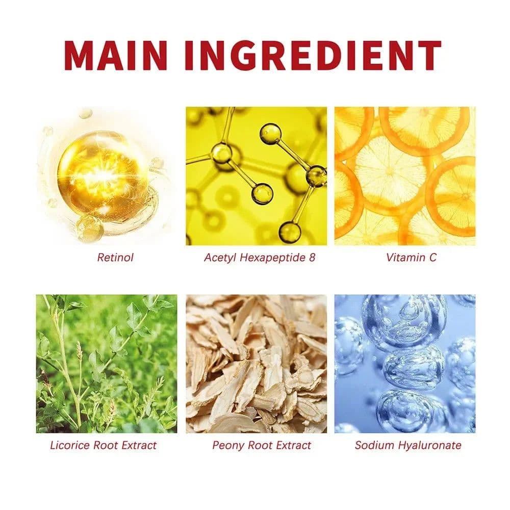 image-Retinol Lifting Firming Cream Collagen Smooth wrinkles Face Cream For Moisturizer Whitening Brighten Skin Products
