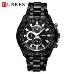 image-CURREN 8023 Quartz Watch Men Waterproof Sport Military Watches Mens Business Stainless Steel Wristwatch Male Clock reloj hombre