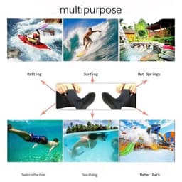 image-Non-Slip 3mm Neoprene Diving Socks Keep Marm Prevent Cuts Shoes Snorkeling Surf Swimming Warm Aqua Socks Beach Boots Beach
