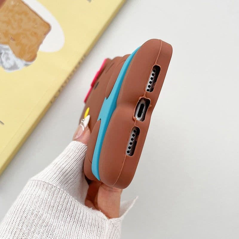 image-Suitable for iPhone14Pro cartoon three-dimensional KT cat mobile phone case Apple 13 bow cat XSmax silicone case
