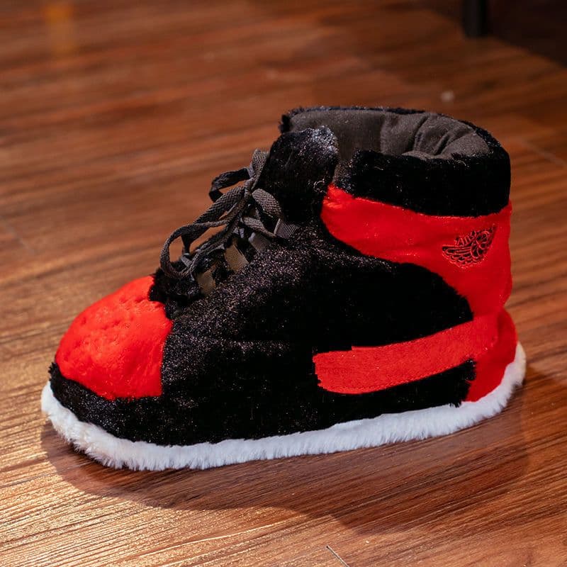 image-cotton slippers coconut cotton shoes luminous bread fat shoes waterproof warm home winter internet celebrity