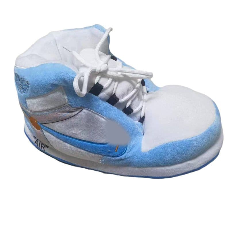 image-cotton slippers coconut cotton shoes luminous bread fat shoes waterproof warm home winter internet celebrity