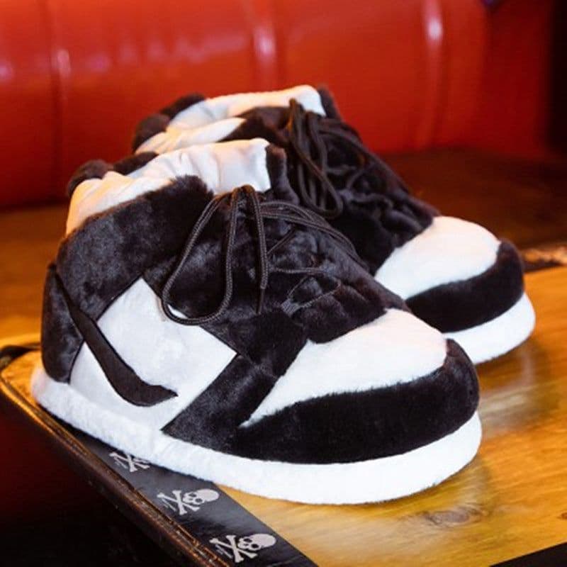 image-cotton slippers coconut cotton shoes luminous bread fat shoes waterproof warm home winter internet celebrity