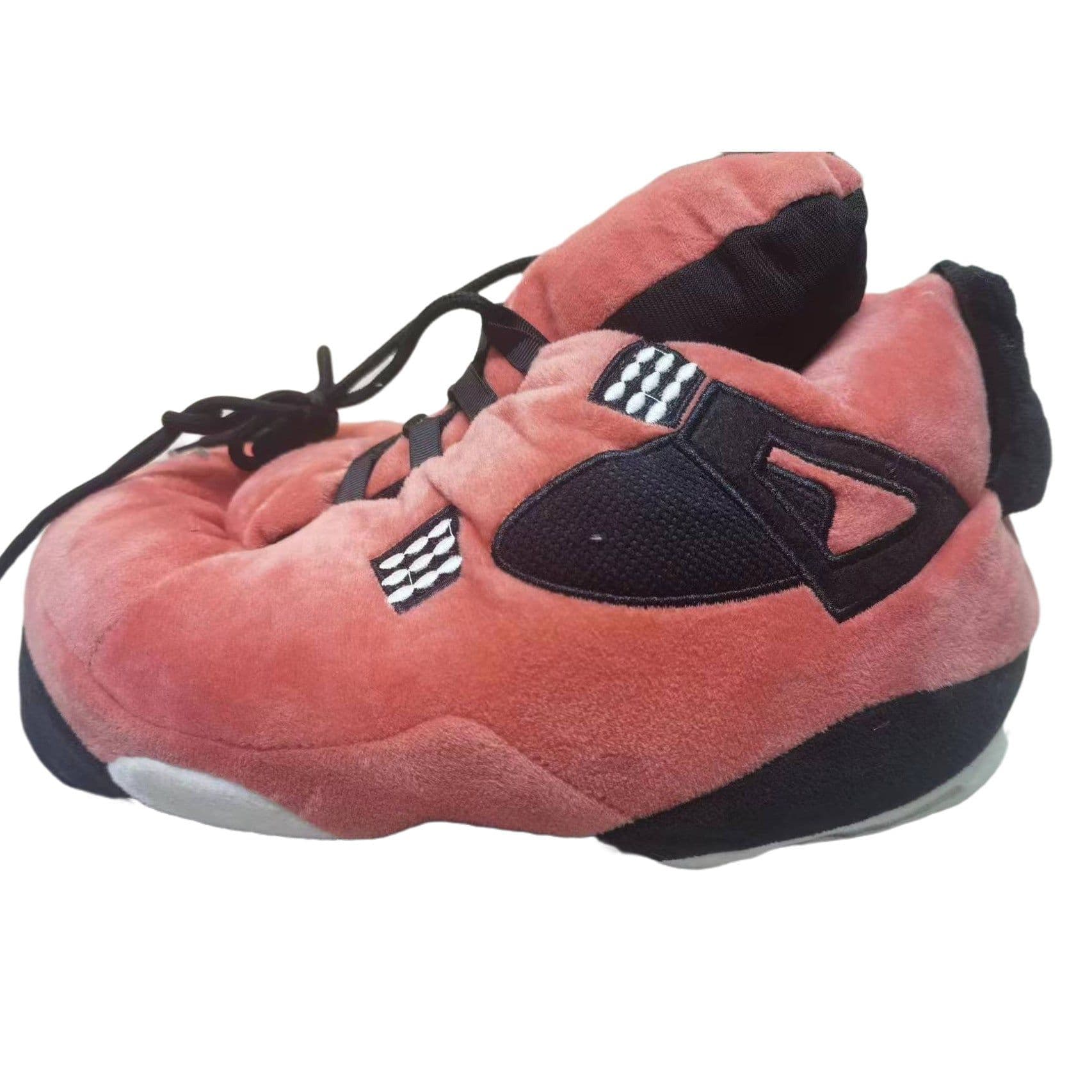 image-cotton slippers coconut cotton shoes luminous bread fat shoes waterproof warm home winter internet celebrity