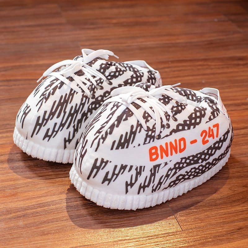 image-cotton slippers coconut cotton shoes luminous bread fat shoes waterproof warm home winter internet celebrity