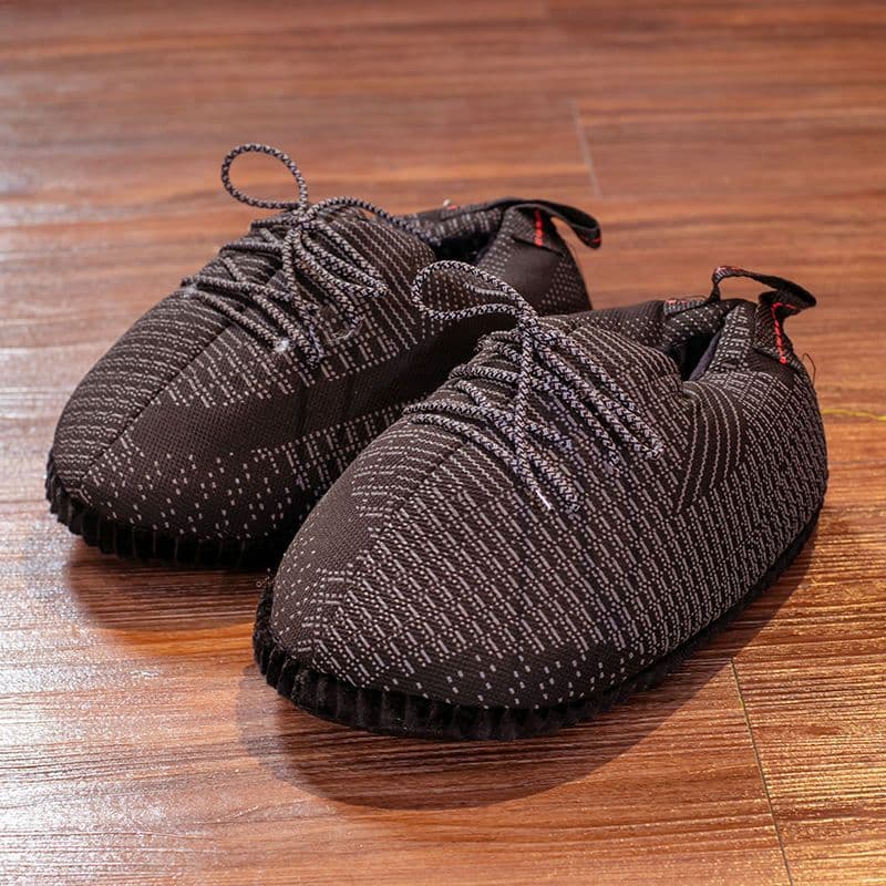 image-cotton slippers coconut cotton shoes luminous bread fat shoes waterproof warm home winter internet celebrity