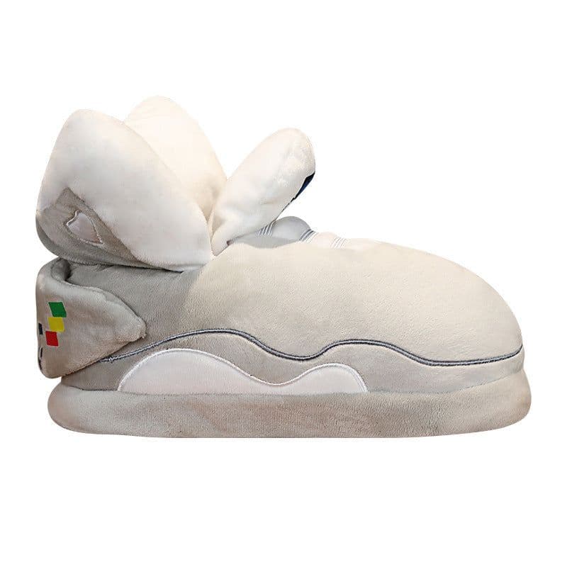 image-cotton slippers coconut cotton shoes luminous bread fat shoes waterproof warm home winter internet celebrity