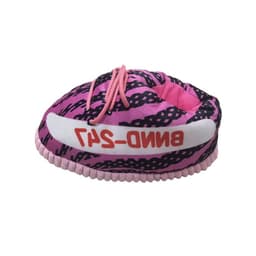 image-cotton slippers coconut cotton shoes luminous bread fat shoes waterproof warm home winter internet celebrity