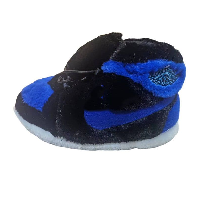 image-cotton slippers coconut cotton shoes luminous bread fat shoes waterproof warm home winter internet celebrity