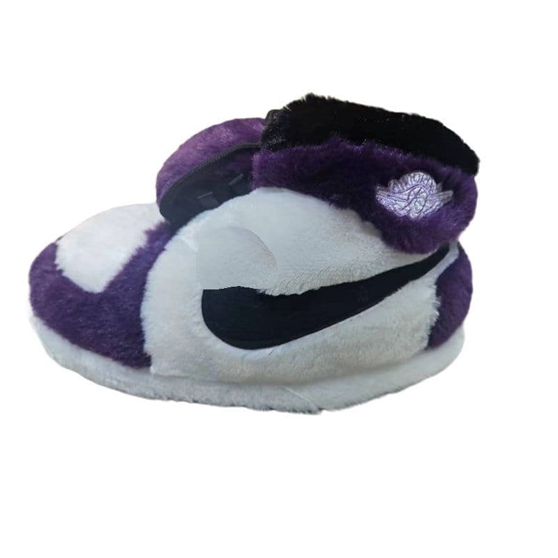 image-cotton slippers coconut cotton shoes luminous bread fat shoes waterproof warm home winter internet celebrity
