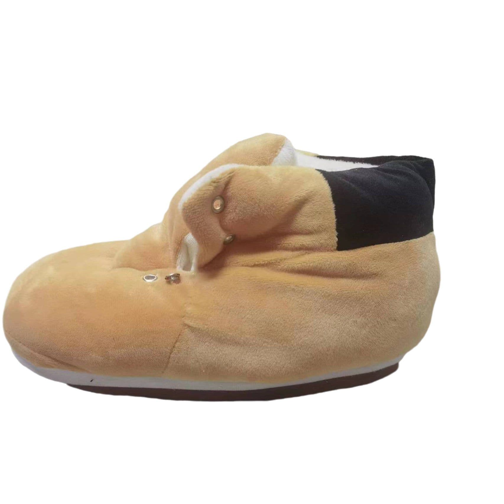 image-cotton slippers coconut cotton shoes luminous bread fat shoes waterproof warm home winter internet celebrity