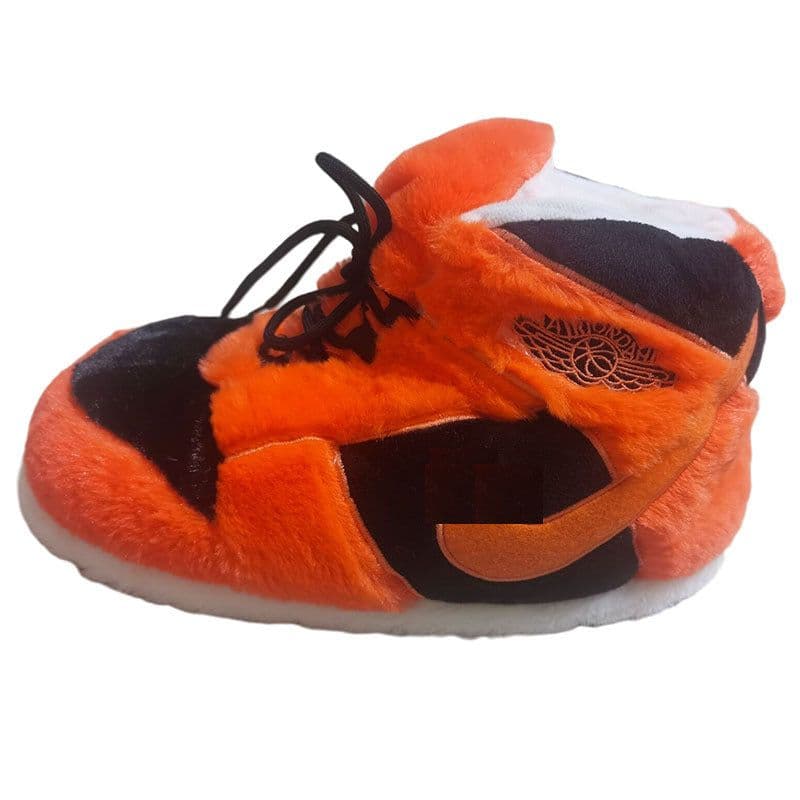 image-cotton slippers coconut cotton shoes luminous bread fat shoes waterproof warm home winter internet celebrity
