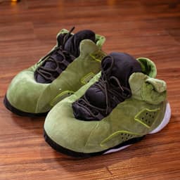 image-cotton slippers coconut cotton shoes luminous bread fat shoes waterproof warm home winter internet celebrity