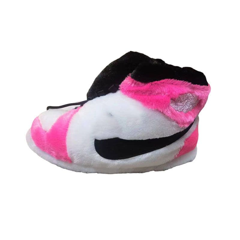 image-cotton slippers coconut cotton shoes luminous bread fat shoes waterproof warm home winter internet celebrity