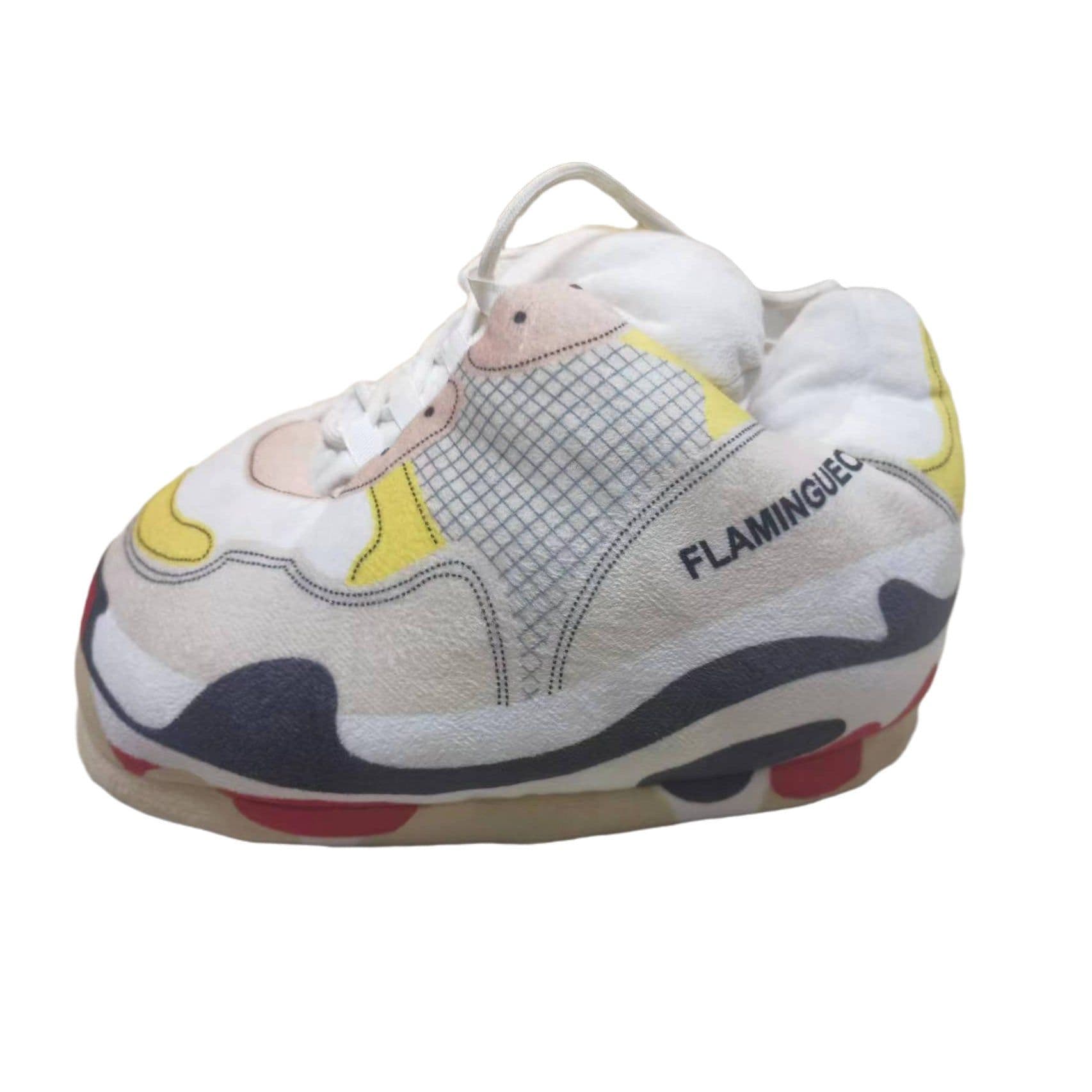 image-cotton slippers coconut cotton shoes luminous bread fat shoes waterproof warm home winter internet celebrity