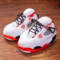 image-cotton slippers coconut cotton shoes luminous bread fat shoes waterproof warm home winter internet celebrity
