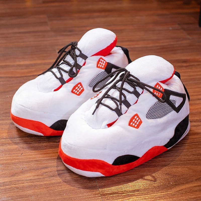 image-cotton slippers coconut cotton shoes luminous bread fat shoes waterproof warm home winter internet celebrity