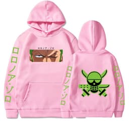 image-One Piece Zoro Roronoa Zoro printed hoodie men's hooded sweatshirt