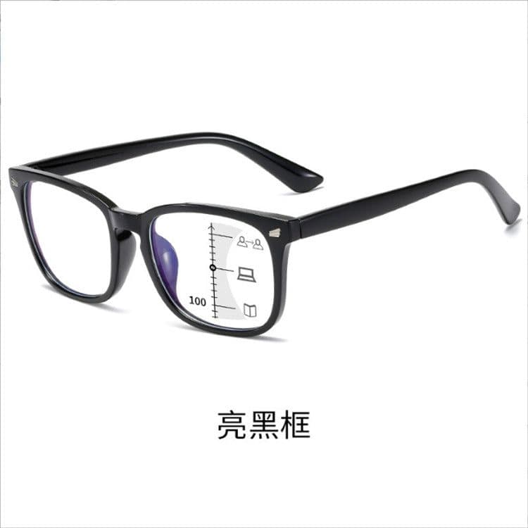 image-Cross-border progressive multi-focus anti-blue light presbyopic zoom far and near double-light function presbyopic male and female