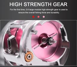 image-Full metal jigging reel 10+1BB sea fishing reel 6.8:1 gear ratio max