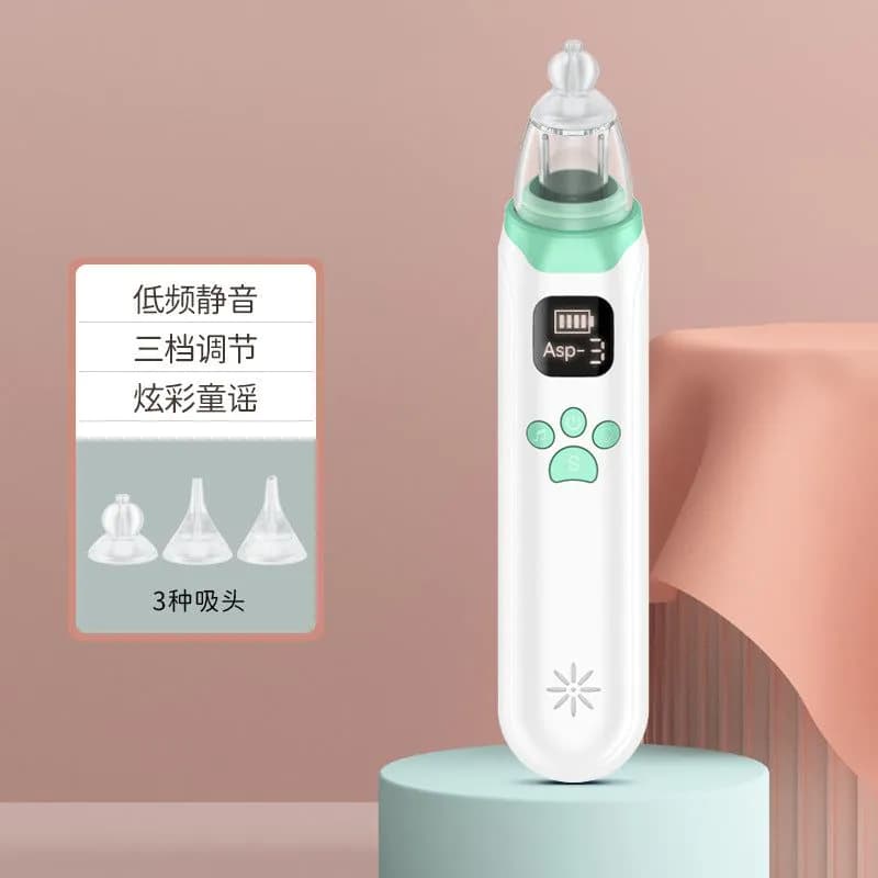 image-Baby nasal aspirator Newborn electric nasal aspirator baby and toddler nasal congestion snot cleaner