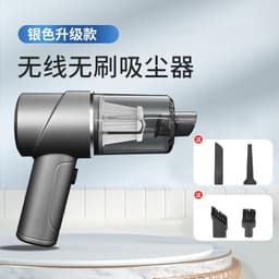 image-New three-in-one car vacuum cleaner small wireless vacuum blower for cars high suction mini handheld vacuum cleaner