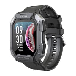 image-New C20 HD heart rate blood pressure health exercise monitoring UI split screen outdoor three-proof Amazon smart watch