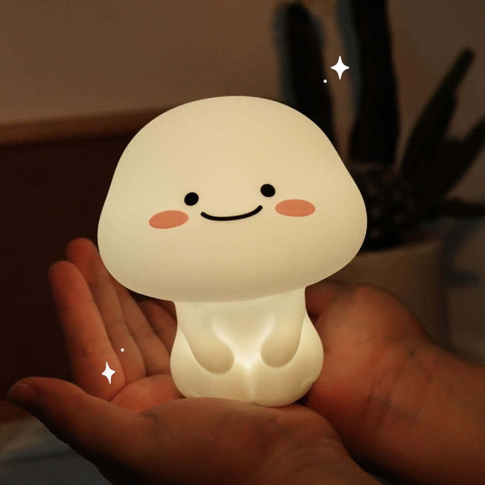 image-Mengli Planet Well-behaved Baby Silicone Pat Night Light HBK Children and Students LED Bedside Sleeping Pinch Lamp