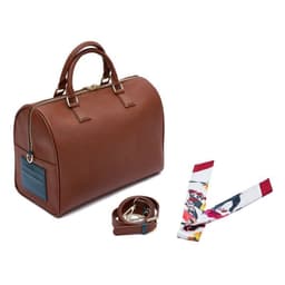 image-Boston Bag Genuine Leather Boston Bag Outdoor Boarding Commuter Messenger Bag Large Capacity Portable Travel Bag Unisex