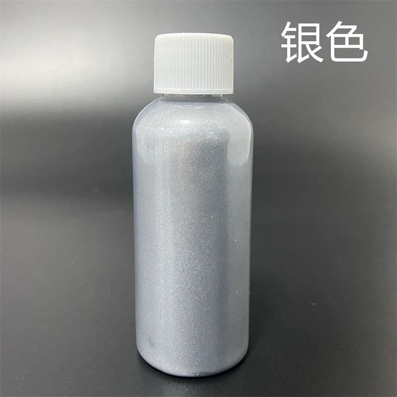 image-diy handmade fluid bear white embryo children's hand-painted vinyl fluid bear wholesale stall toy fluid violent bear