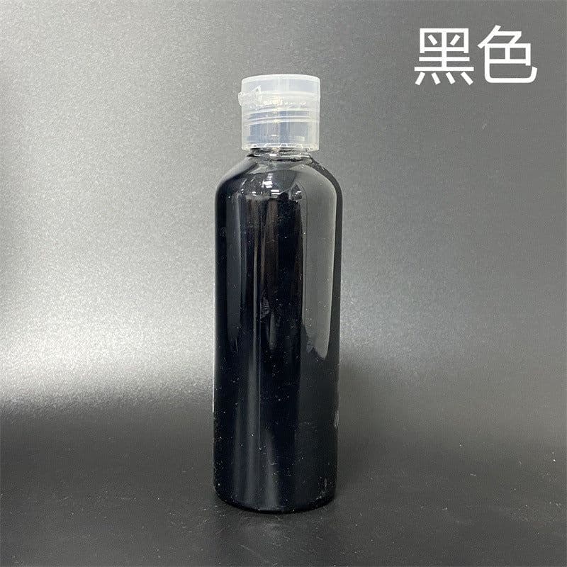 image-diy handmade fluid bear white embryo children's hand-painted vinyl fluid bear wholesale stall toy fluid violent bear