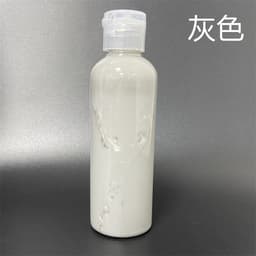 image-diy handmade fluid bear white embryo children's hand-painted vinyl fluid bear wholesale stall toy fluid violent bear