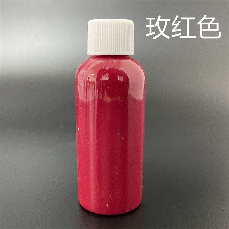 image-diy handmade fluid bear white embryo children's hand-painted vinyl fluid bear wholesale stall toy fluid violent bear