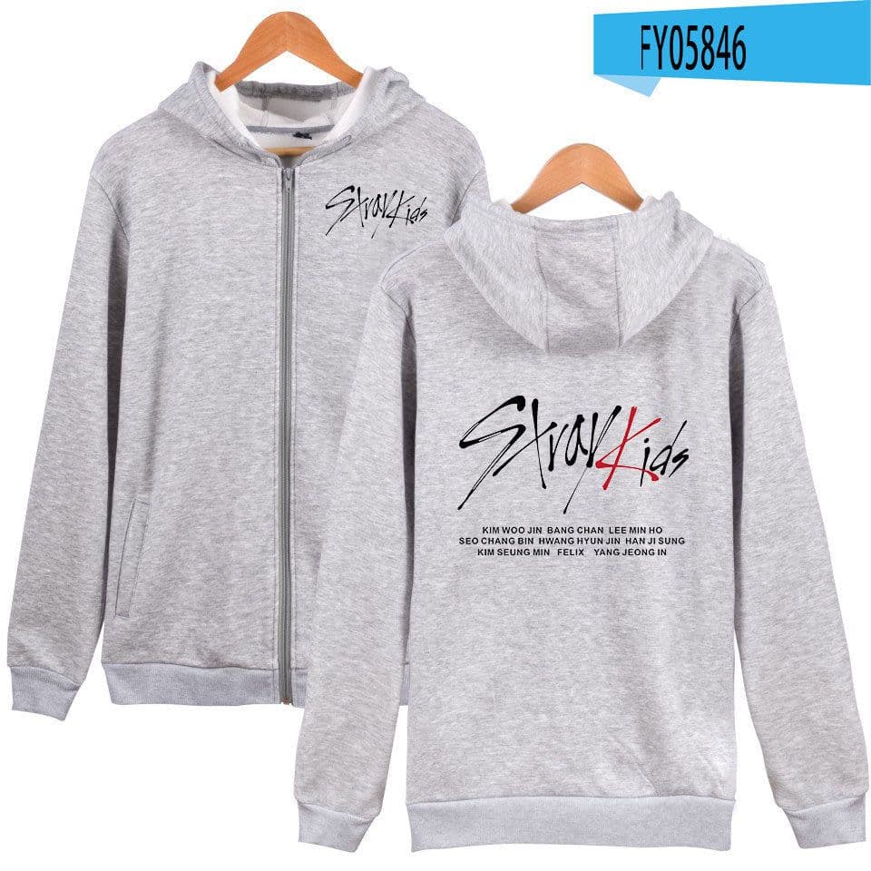 image-Cross-border new 20603 collective printing men's and women's casual zipper hooded sweater jacket children's clothing
