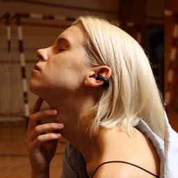 image-2023 popular ambie same style clip-on bone conduction sports Bluetooth headset tws wireless noise reduction long battery life