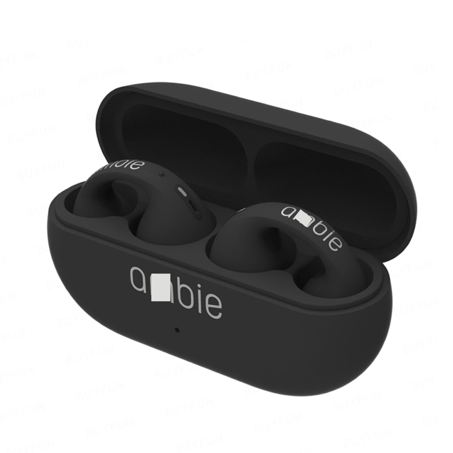 image-2023 popular ambie same style clip-on bone conduction sports Bluetooth headset tws wireless noise reduction long battery life