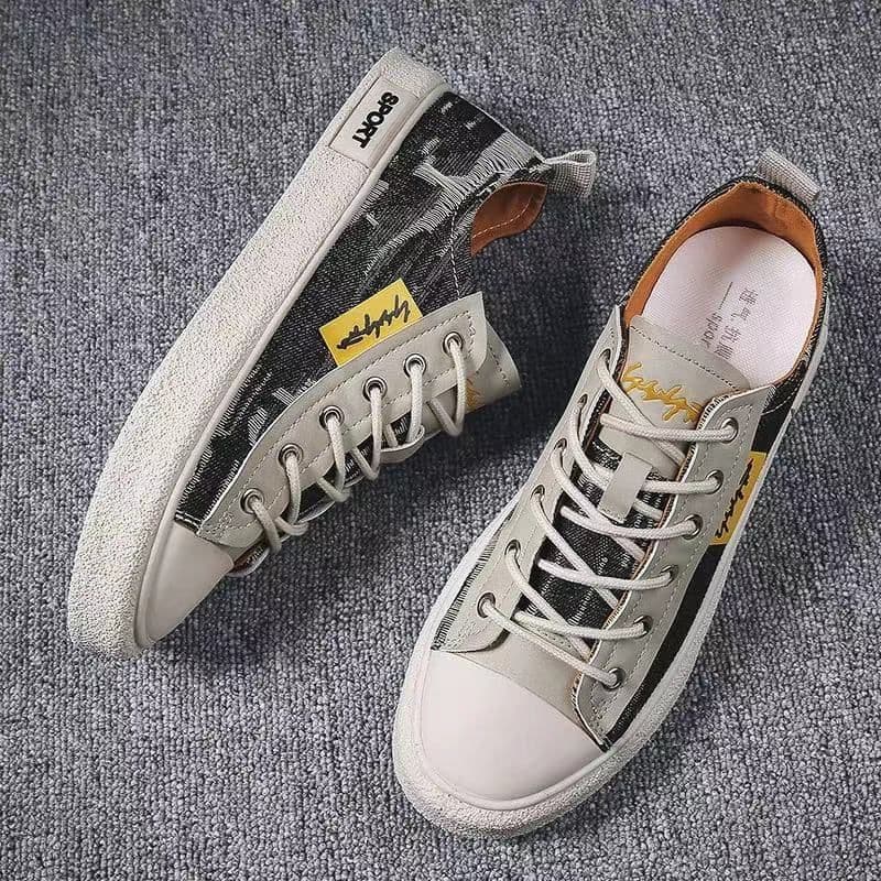 image-2023 New Men's Shoes Summer Men's Sneakers Trendy Casual Sneakers Comfortable All-Match Canvas Shoes Factory Wholesale