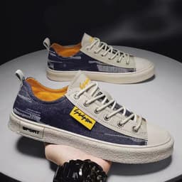 image-2023 New Men's Shoes Summer Men's Sneakers Trendy Casual Sneakers Comfortable All-Match Canvas Shoes Factory Wholesale