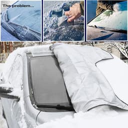image-Car snow cover