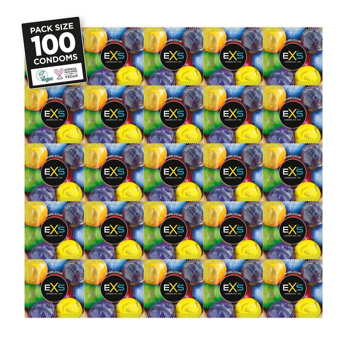 image-Condoms EXS Chewing gum 100 Units