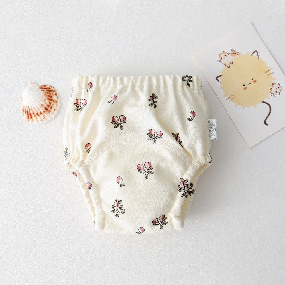 image-ins cartoon baby pee training pants pure cotton gauze diaper learning pants baby waterproof diaper pocket diaper pants