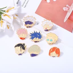 image-Animation film and television peripheral brooch back battle medal role clothing accessories collar pin anti-light scarf buckle