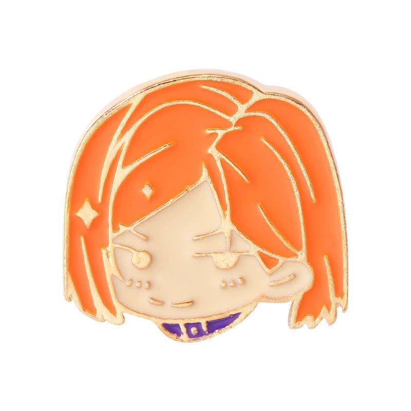 image-Animation film and television peripheral brooch back battle medal role clothing accessories collar pin anti-light scarf buckle