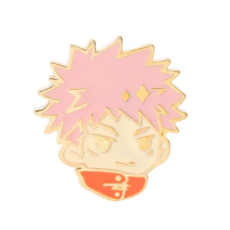 image-Animation film and television peripheral brooch back battle medal role clothing accessories collar pin anti-light scarf buckle