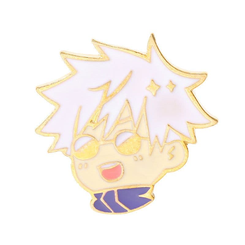image-Animation film and television peripheral brooch back battle medal role clothing accessories collar pin anti-light scarf buckle