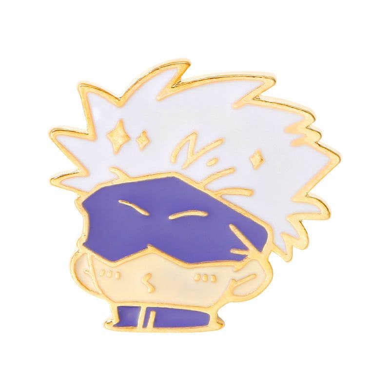 image-Animation film and television peripheral brooch back battle medal role clothing accessories collar pin anti-light scarf buckle